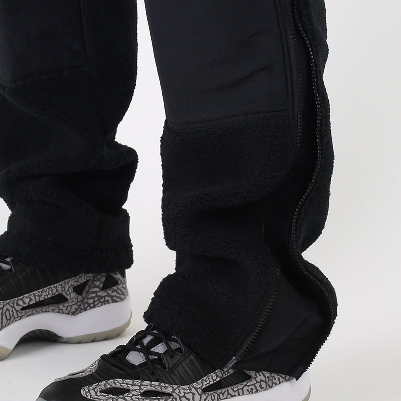 мужские черные брюки Jordan 23 Engineered Zipped Fleece Trousers CV1098-010 - цена, описание, фото 5
